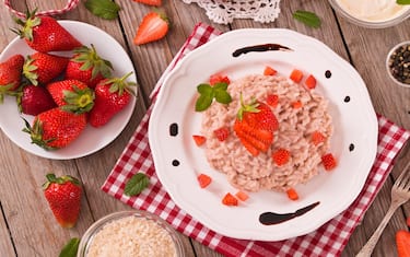 Risotto alle fragole