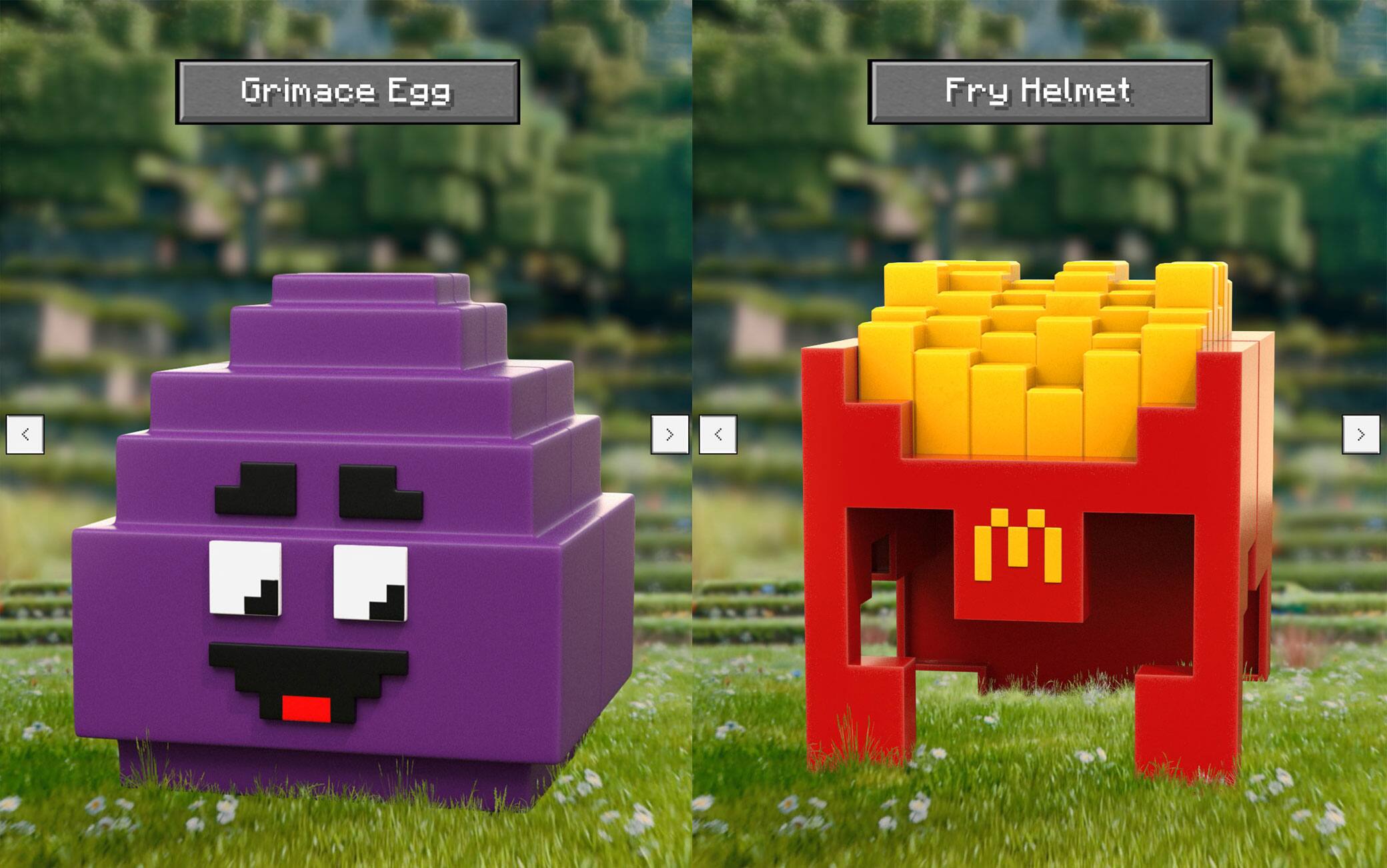 MdDonald's per Un Film Minecraft