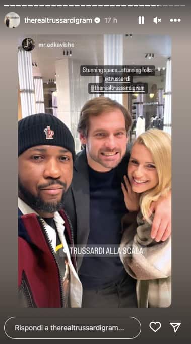 Immagine tratta dal profilo Instagram @therealtrussardigram