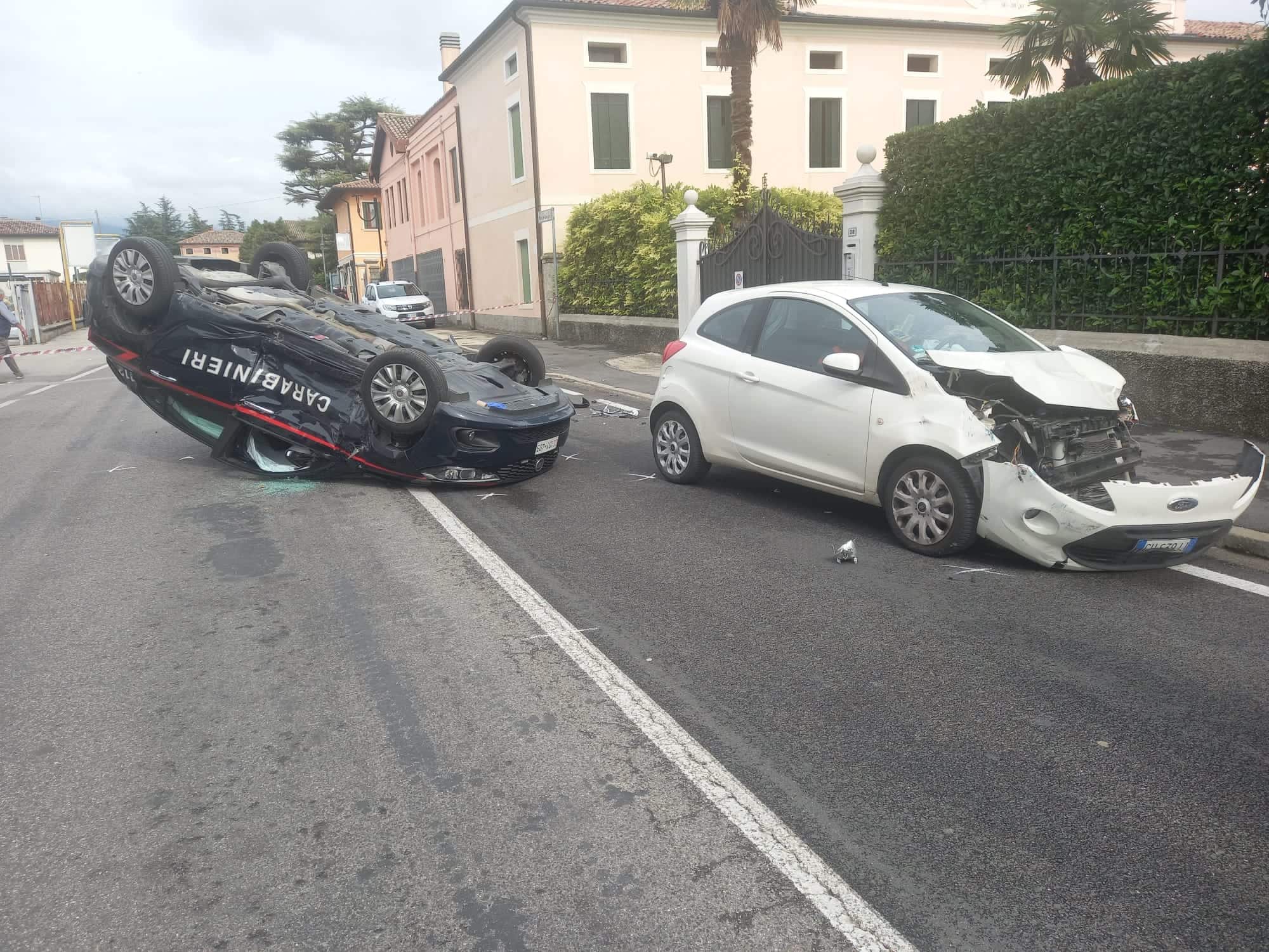 La foto dell'incidente