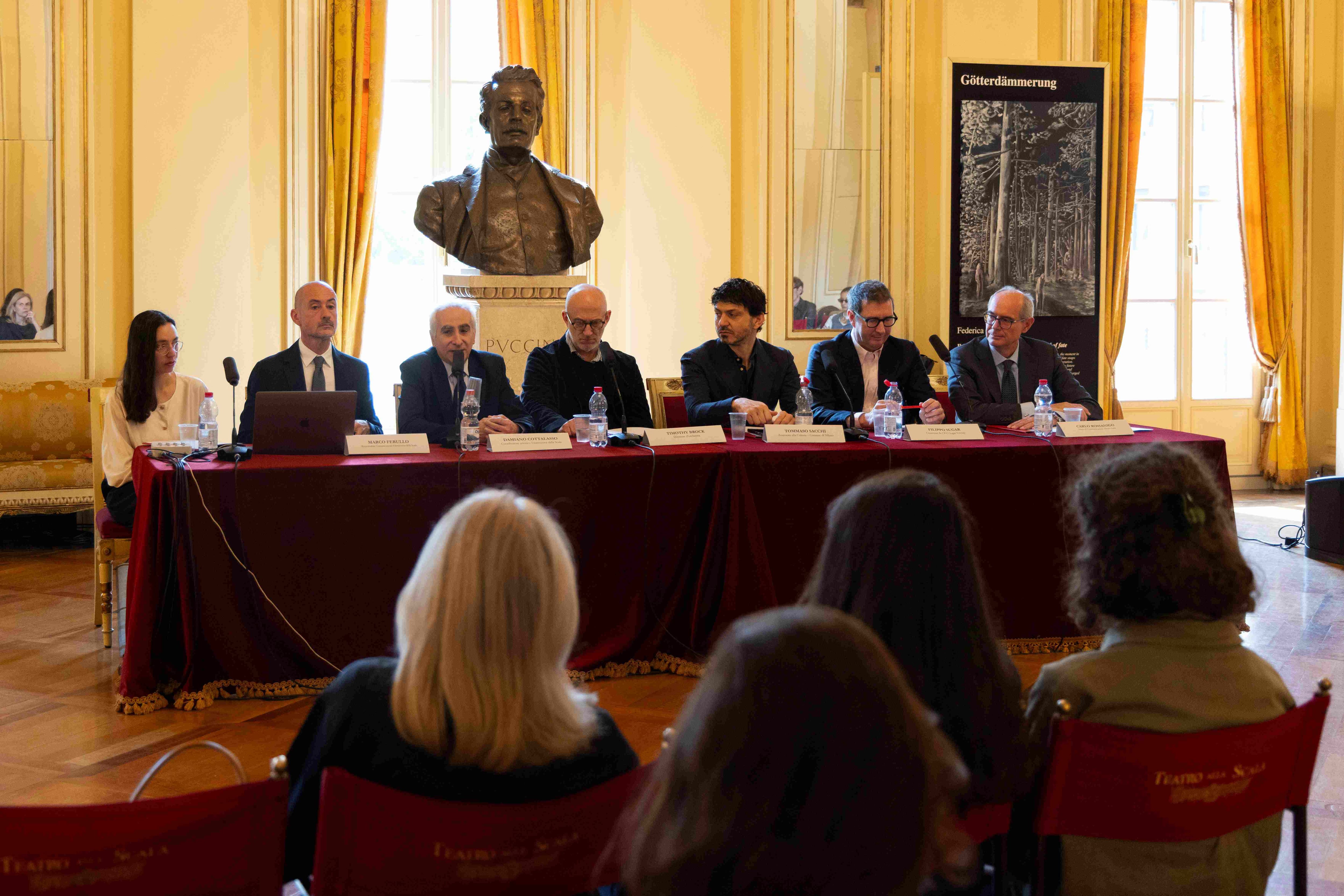 Foto conferenza stampa- Credits: Filarmonica della Scala - Annachiara Di Stefano