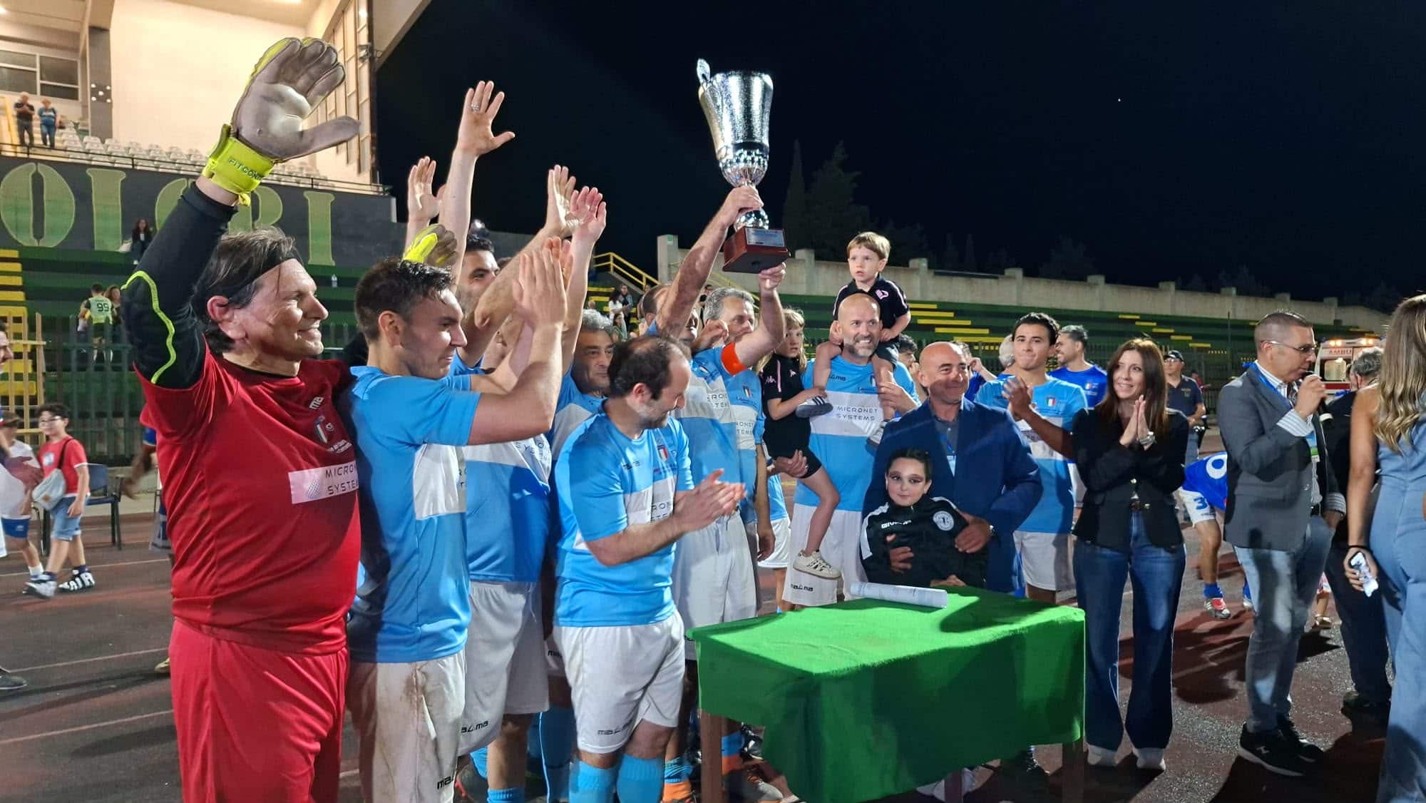 Squadra Magistrati vincitrice del Triangolare del Cuore a Sciacca