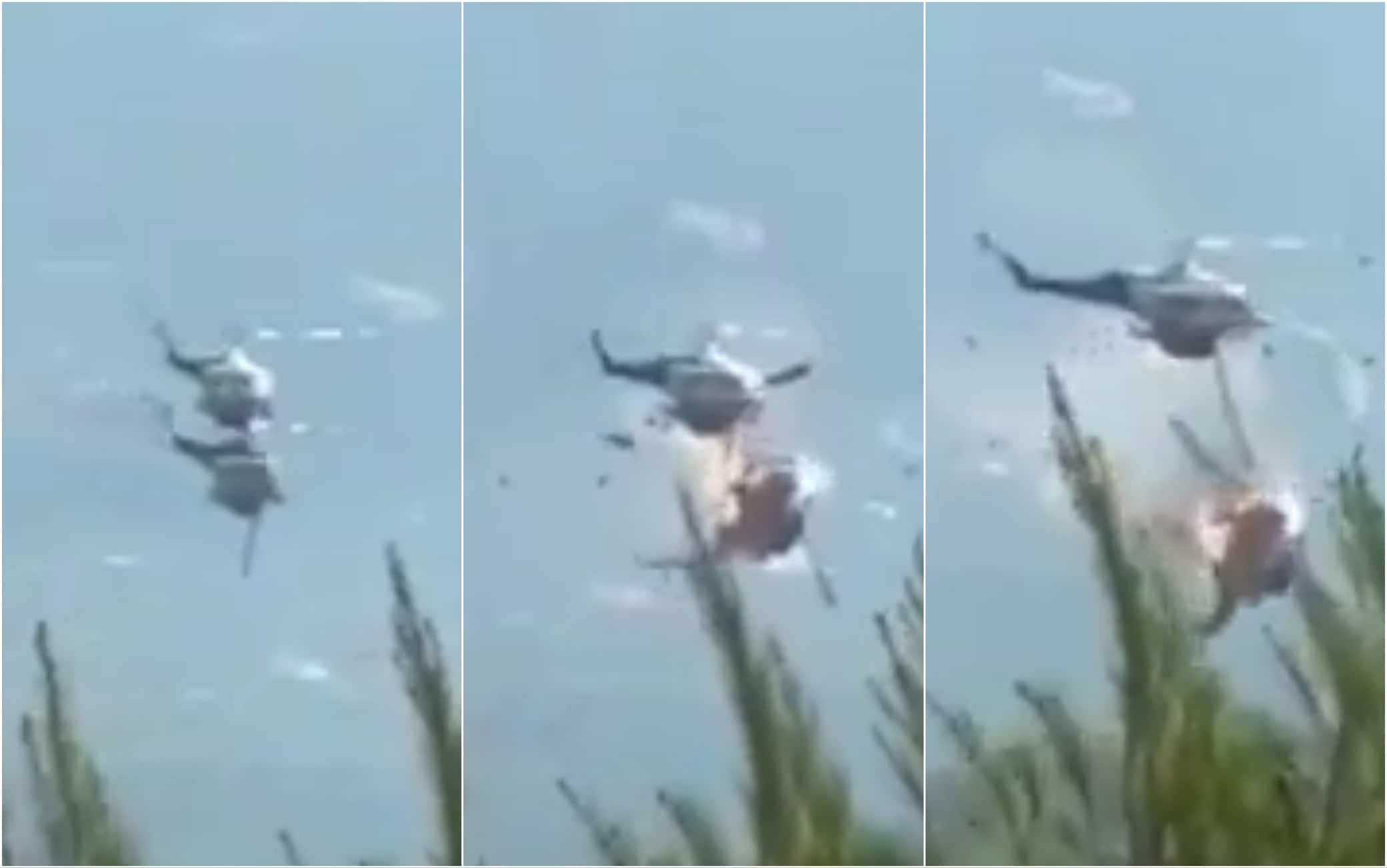 Scontro in volo tra elicotteri in Grecia