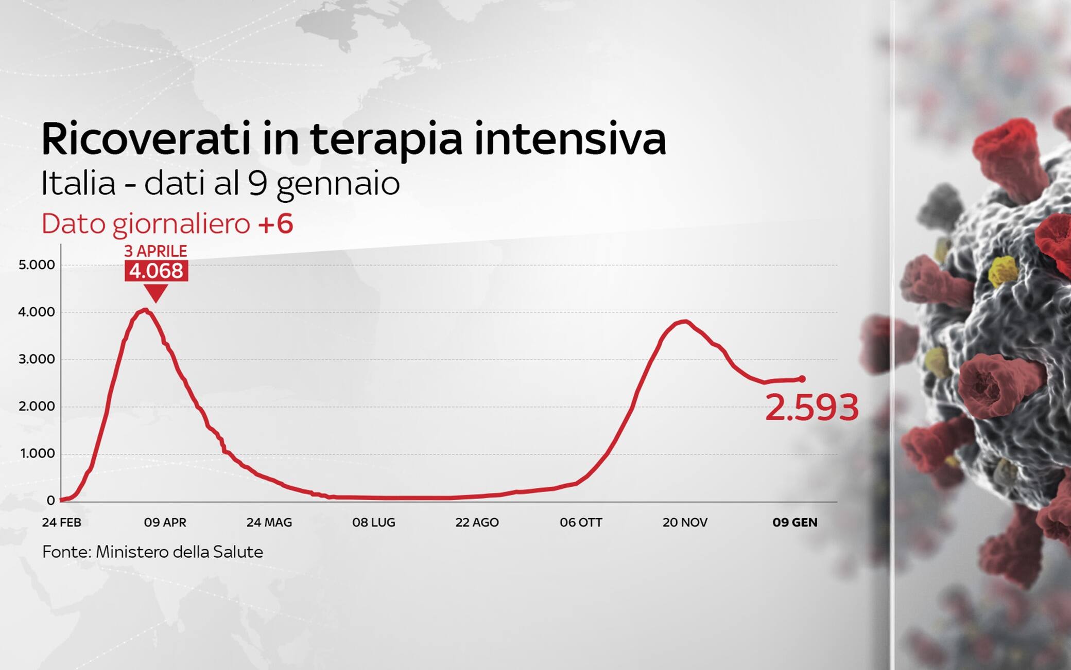 Grafiche coronavirus