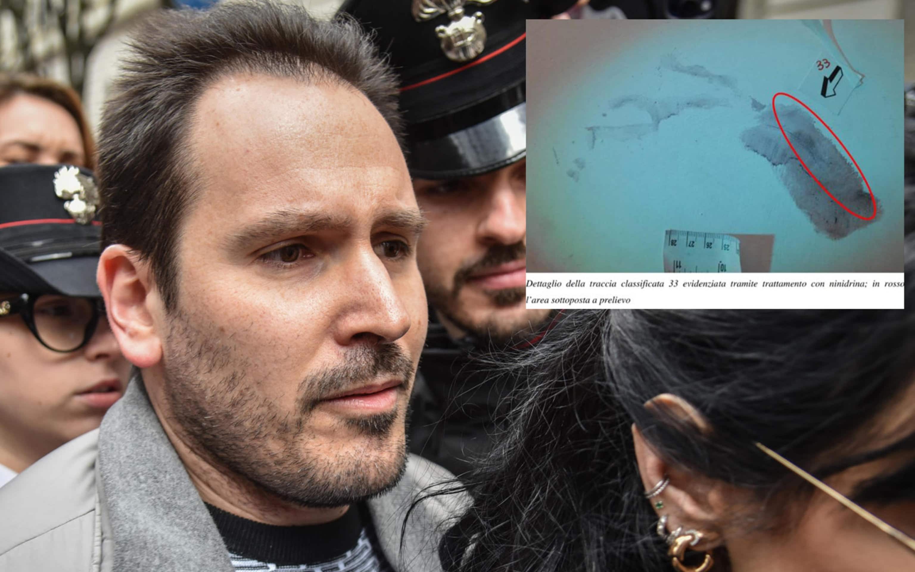 L'impronta 33, attribuita ad Andrea Sempio