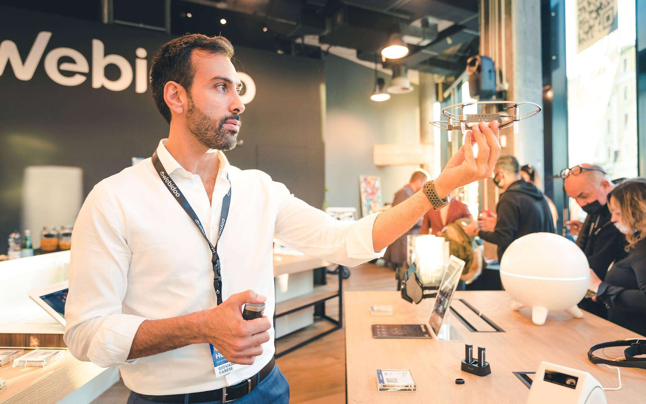 Giovanni Farese, co-founder e general manager Webidoo Spa