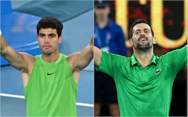 Alzaraz Djokovic Australian Open