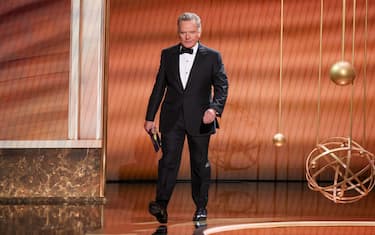 Mandatory Credit: Photo by Chelsea Lauren/Shutterstock (15482943te)
Bryan Cranston presents the award for Outstanding Talk Series
77th Primetime Emmy Awards, Show, Los Angeles, California, USA - 14 Sep 2025