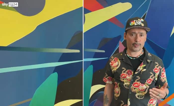 Il curatore e cofondatore di Casa degli Artisti Christian Gancitano