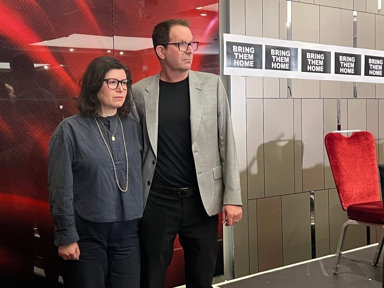 Familiari di ostaggi israeliani in UK