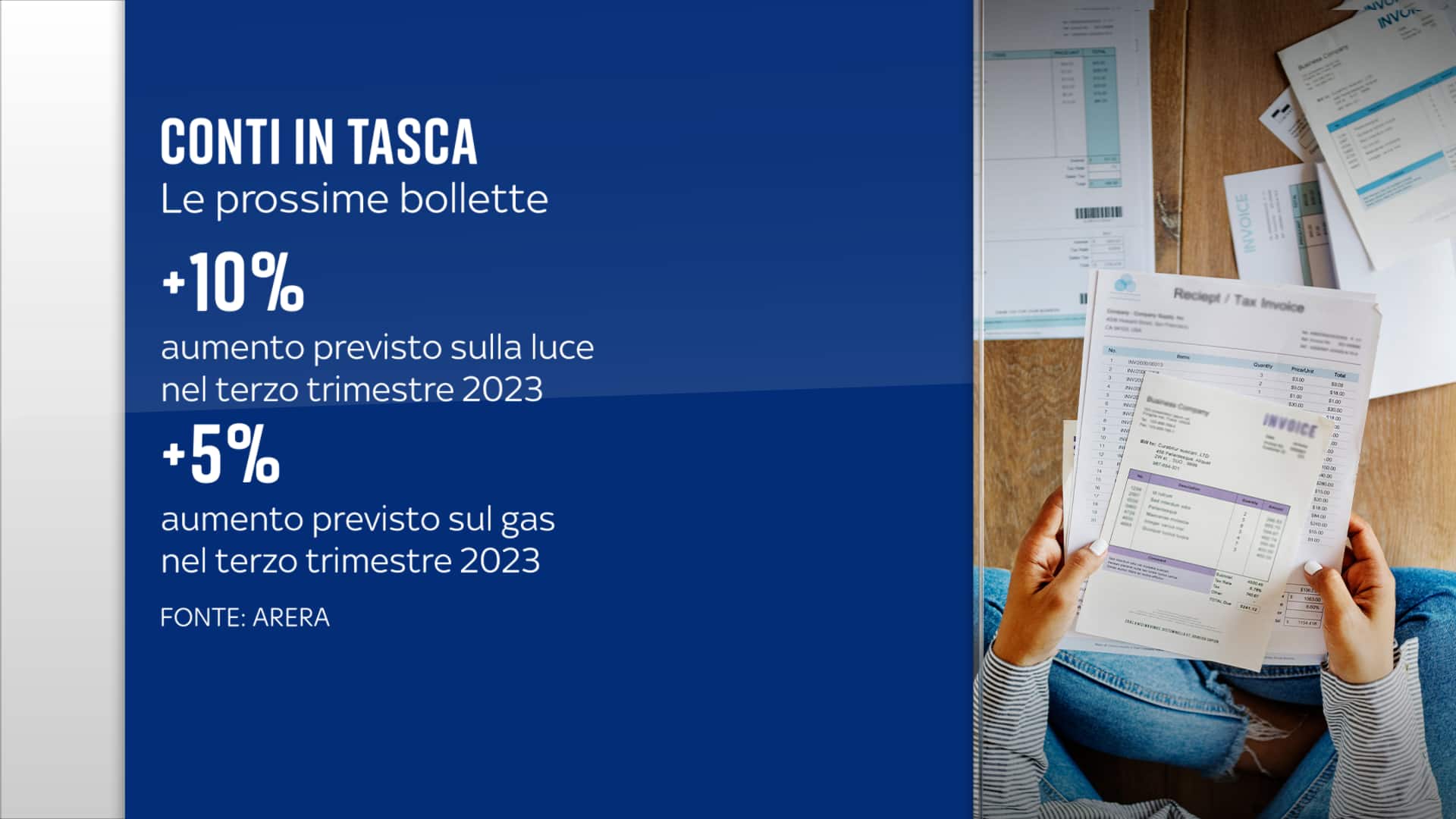 conti in tasca - bollette