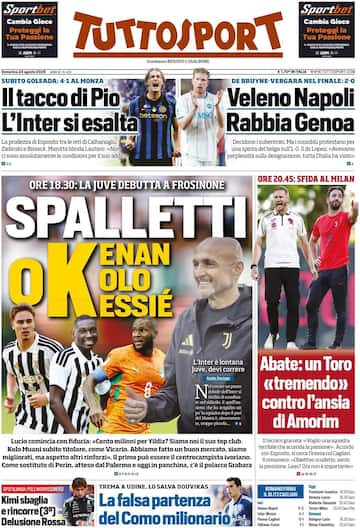 rassegna stampa 23 agosto
