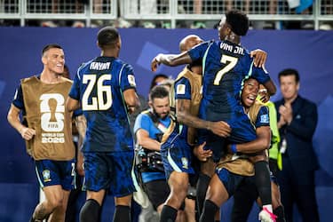 FOOTBALL : Bresil  vs Haiti - Coupe du monde FIFA 2026. Lincoln Financial Field Philadelphie 19/06/2026