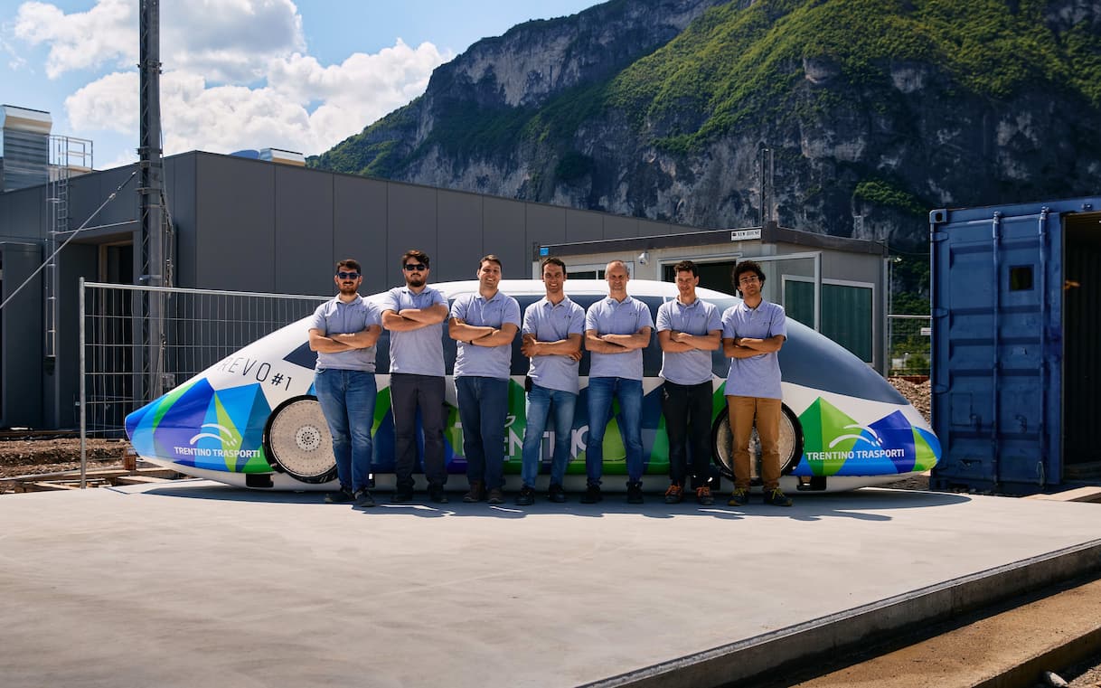Trento, RailEvo svela prototipo del primo taxi ferroviario autonomo al mondo