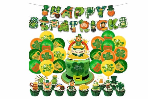 Mondi più Alto Leprechaun Giorno di San Patrizio Uomo Cotone T-Shirt
