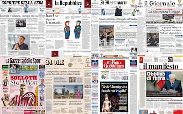 Giornali 25 aprile