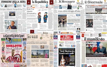 Giornali 25 aprile