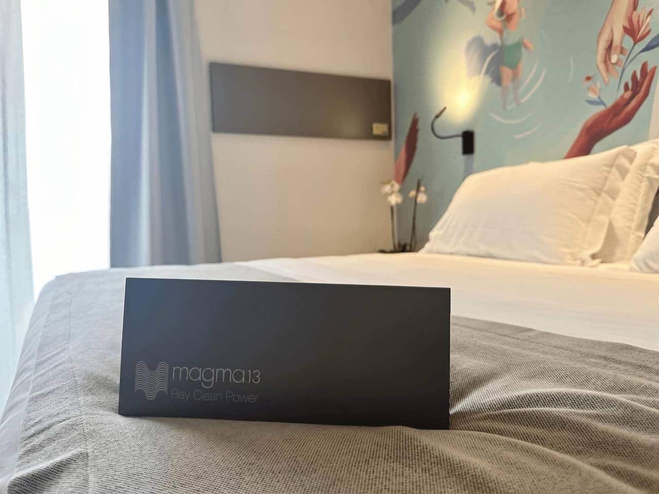 Un pannello della tecnologia Magma13.