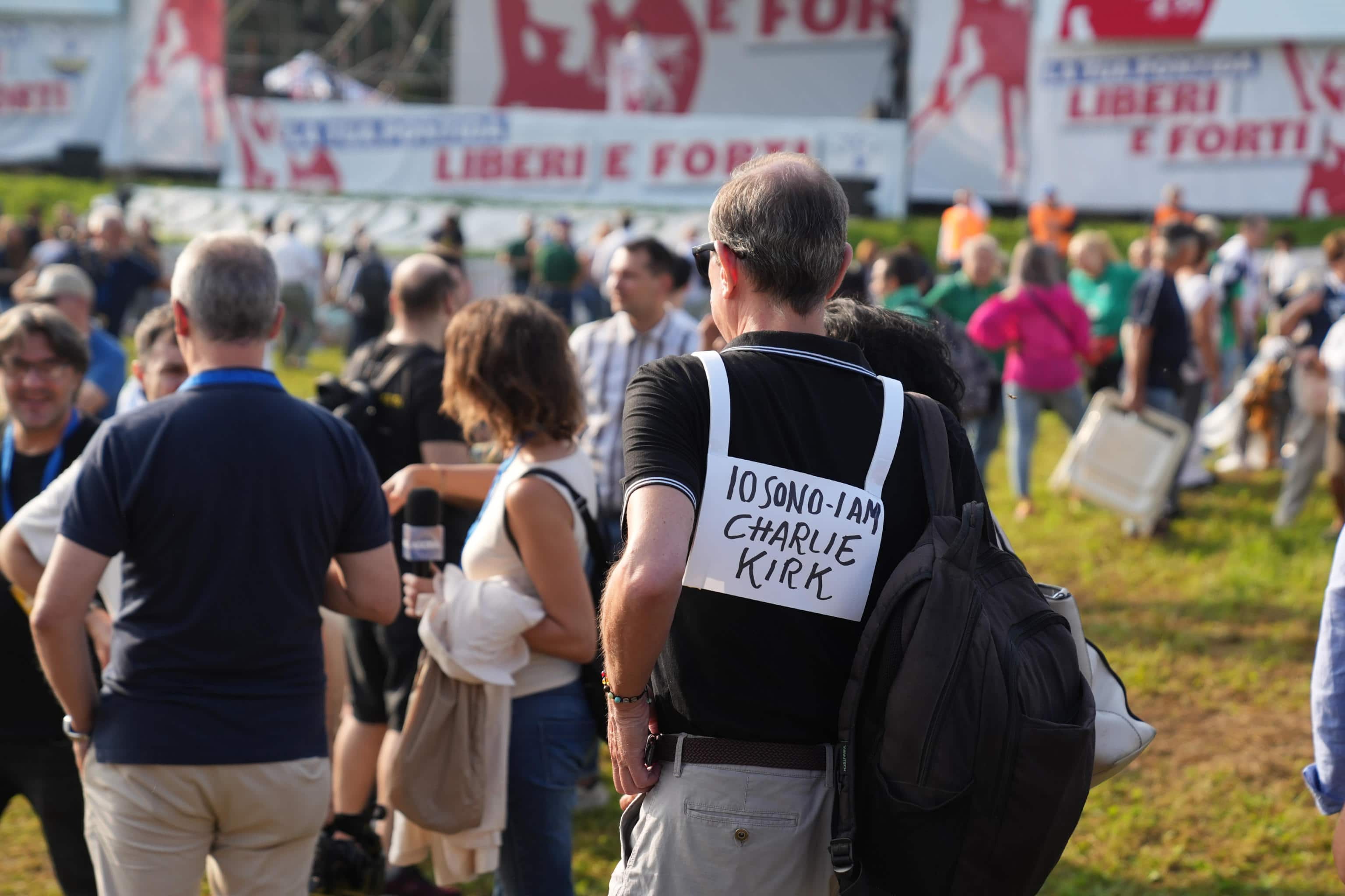 Traditional Lega party rally in Pontida (Bergamo), 21 september 2025. 
ANSA/MICHELE MARAVIGLIA
