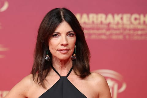 MARRAKECH, MOROCCO - DECEMBER 05:  Maribel VerdÃº attends the red carpet during day Eight of the 22nd Marrakech International Film Festival on December 05, 2025 in Marrakech, Morocco. (Photo by Stephane Cardinale - Corbis/Corbis via Getty Images)