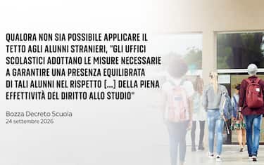 Le norme del tetto per gli stranieri in classe nel decreto Scuola