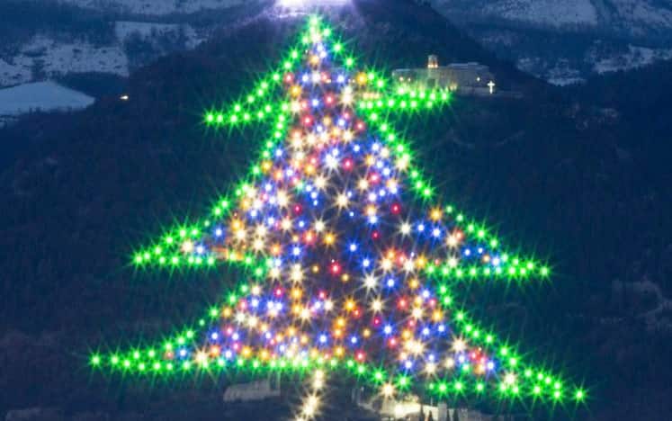Albero Natale di Gubbio