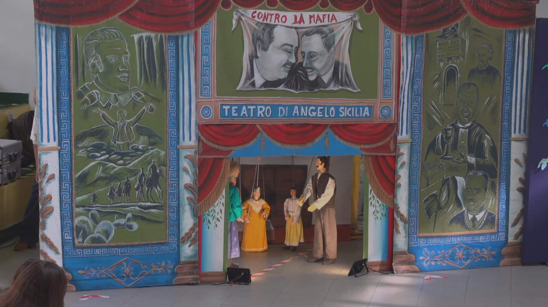 L'opera dei pupi "Claudio Domino bambino"