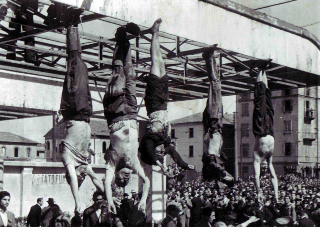 Mussolini a Piazza Loreto