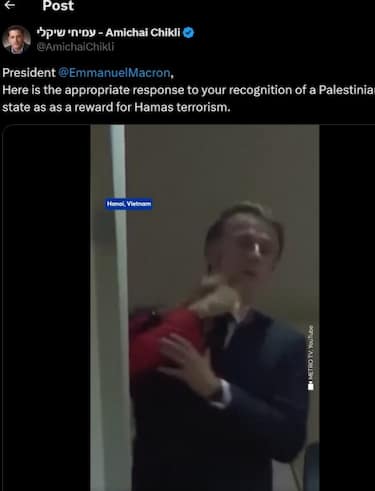 macron palestina