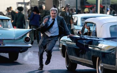 Indiana Jones (Harrison Ford) in Lucasfilm's IJ5. ©2022 Lucasfilm Ltd. & TM. All Rights Reserved.