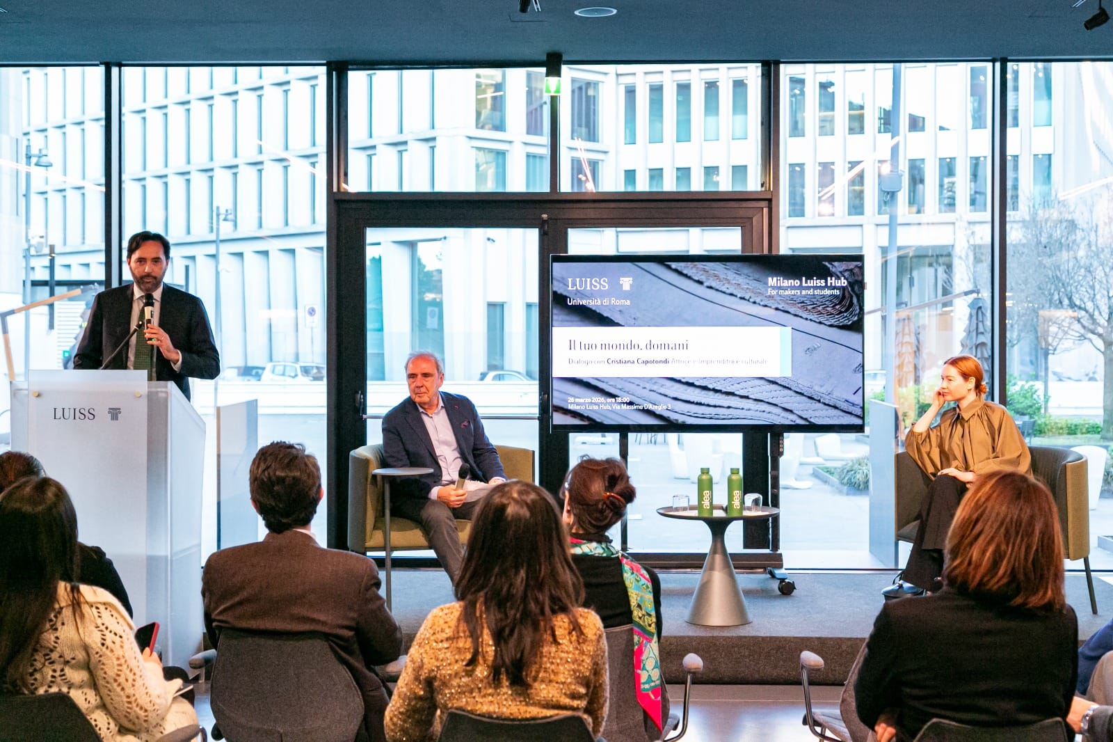 "Il tuo mondo, domani” al Milano Luiss Hub