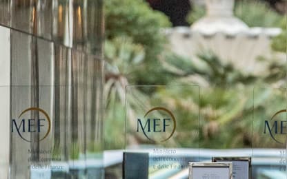 *NO WEB* NO QUOTIDIANI* Roma, Tornello entrata Ministero dell'Economia e delle Finanze