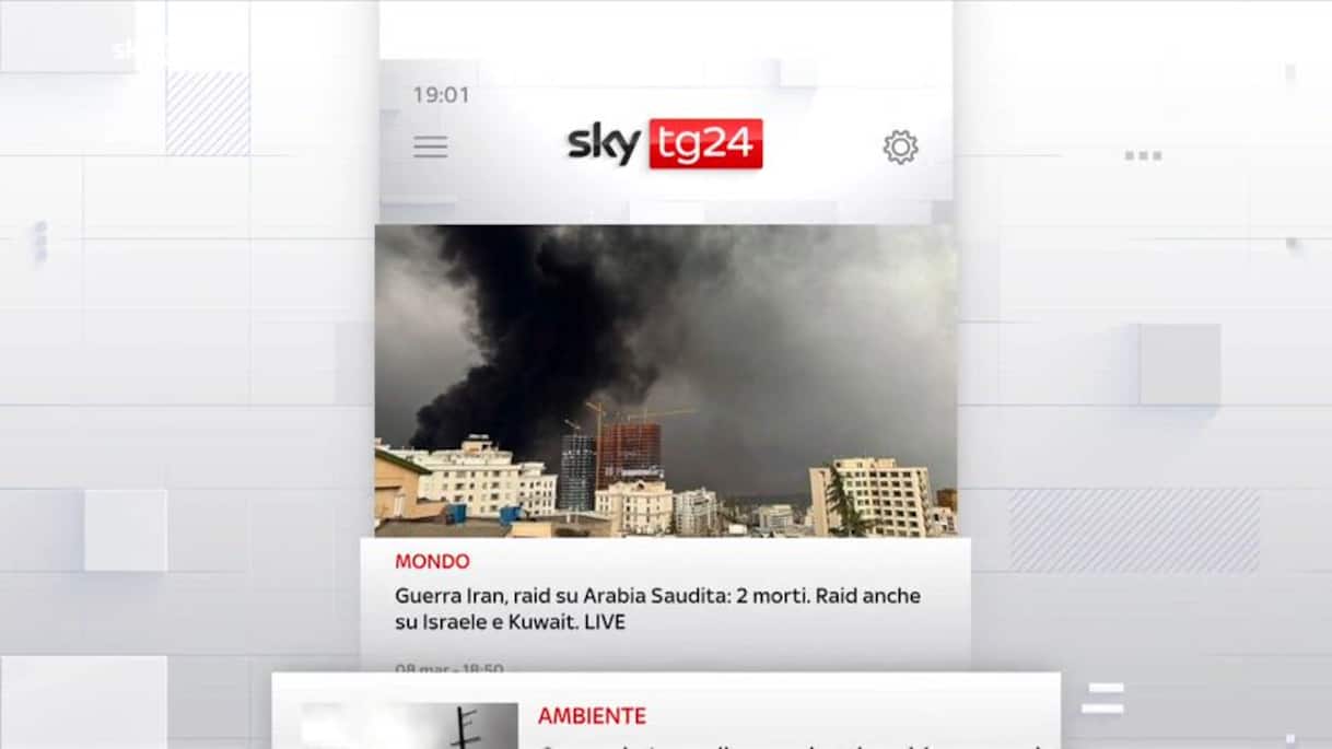 I titoli di Sky TG24 dell'8 marzo 2026 - edizione h.19 | Video Sky TG24