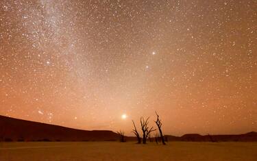 cielo stellato Deserto del Namib, Namibia