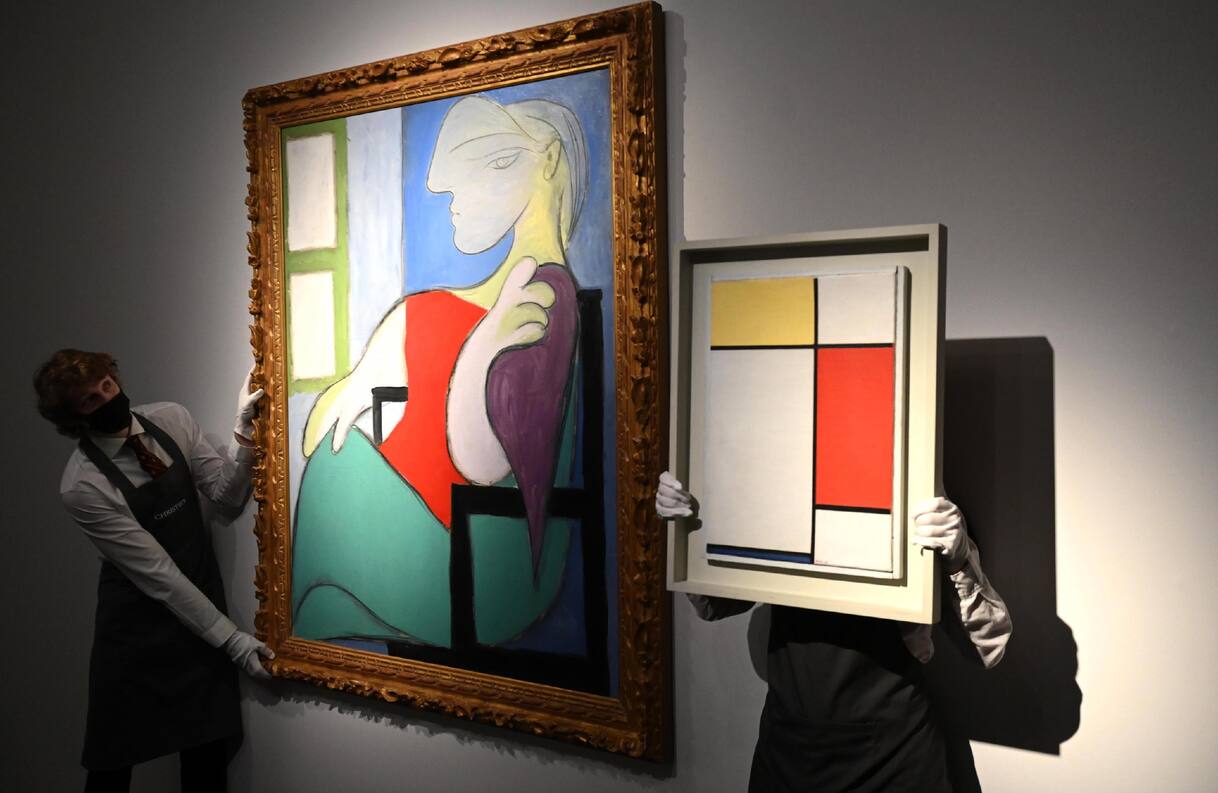 New York, quadro di Picasso venduto all'asta per 103,4 milioni di ...