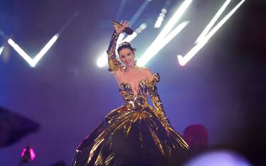 Katy Perry performing at the Coronation Concert held in the grounds of Windsor Castle, Berkshire, to celebrate the coronation of King Charles III and Queen Camilla. Picture date: Sunday May 7, 2023.