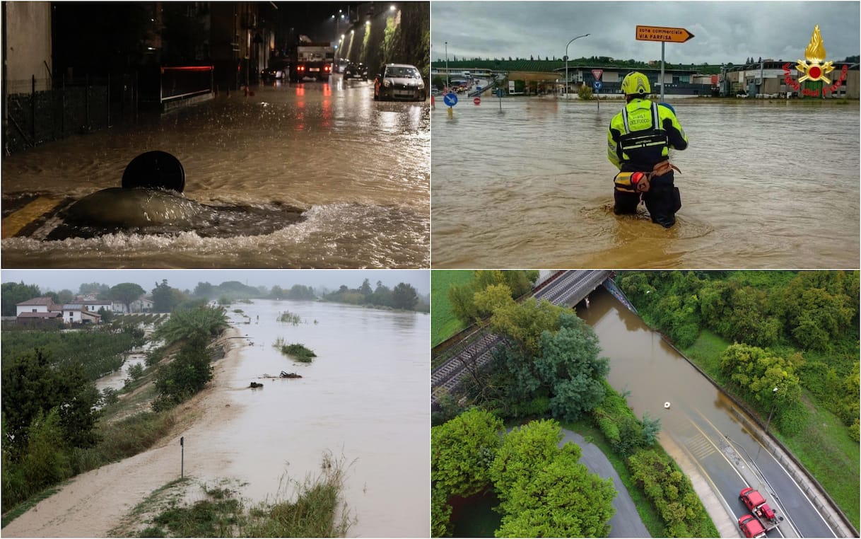 Maltempo in Emilia Romagna e Marche, alluvione causa danni e ...