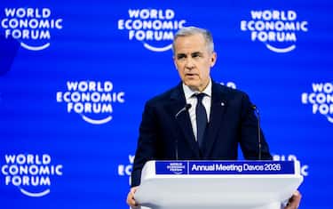 Mark Carney a Davos, 20 gennaio 2026