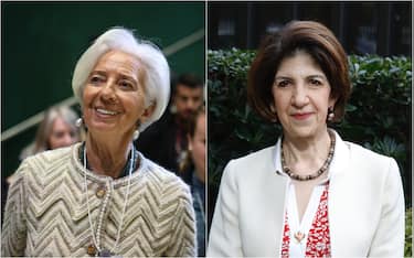 Christine Lagarde e Fabiola Gianotti