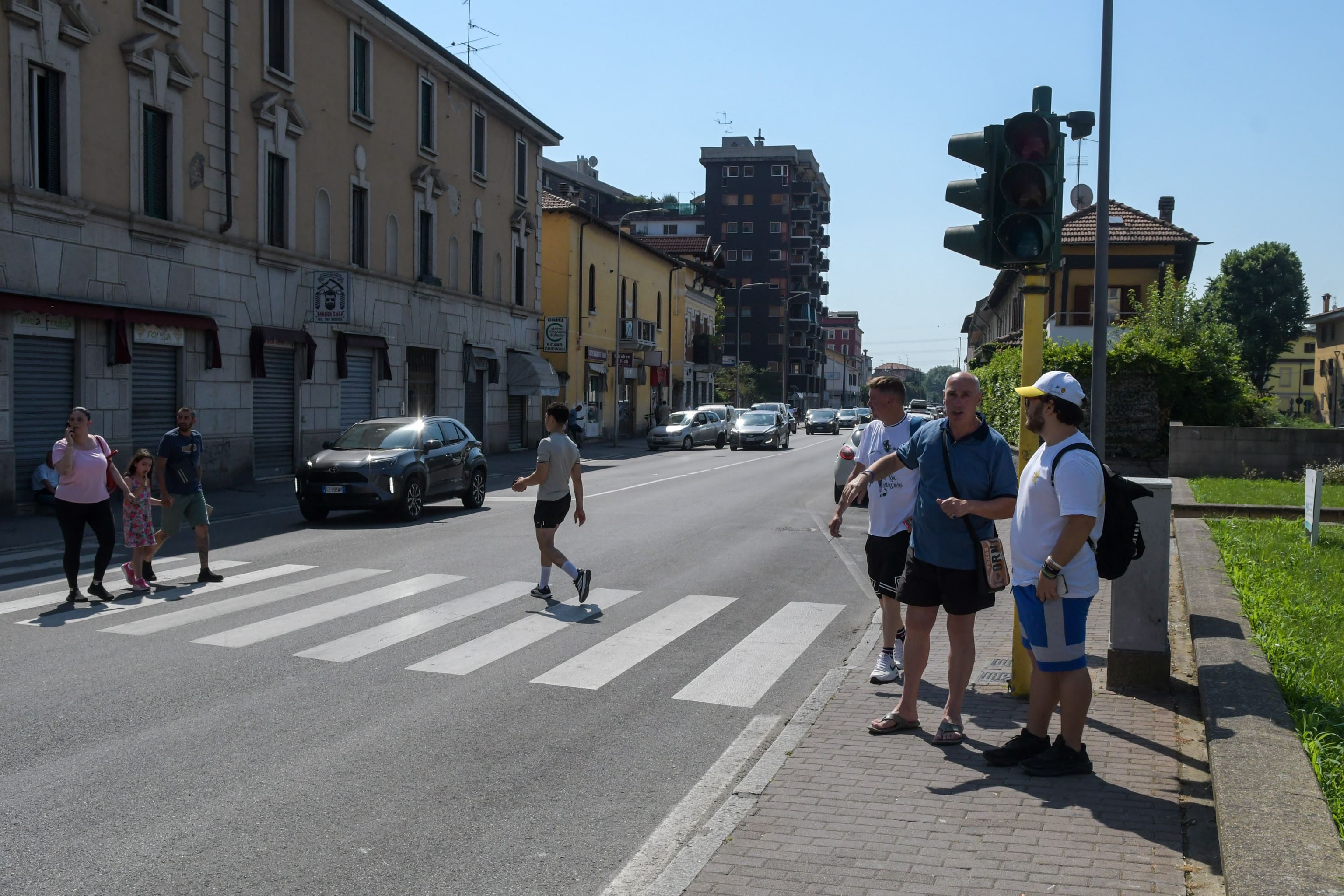 SAN GIULIANO - 21-06-2026 - CITTA’ SENZA CORRENTE ELETTRICA DA IERI SERA - SEMAFORI IN TILT E LOCALI CHIUSI - FOTO CANALI/ANSA - PER REDAZIONE SUD MILANO/METROPOLI - LUCIDI/TAVECCHIO
