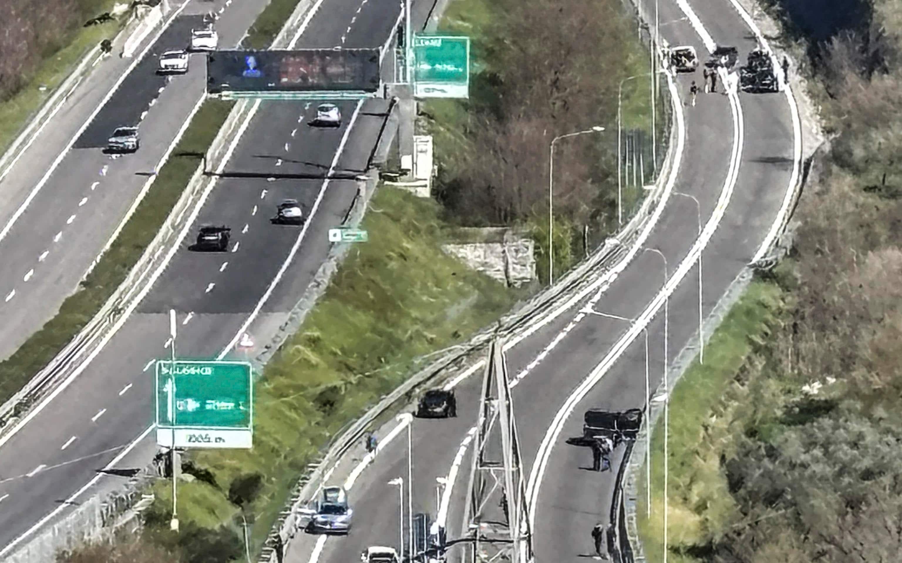 Il luogo della sparatoria