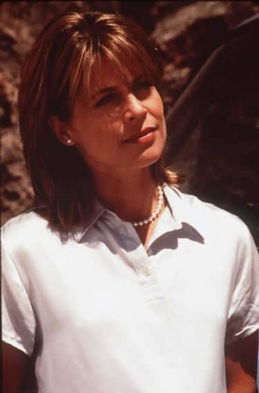Linda Hamilton nel film Dante's Peak