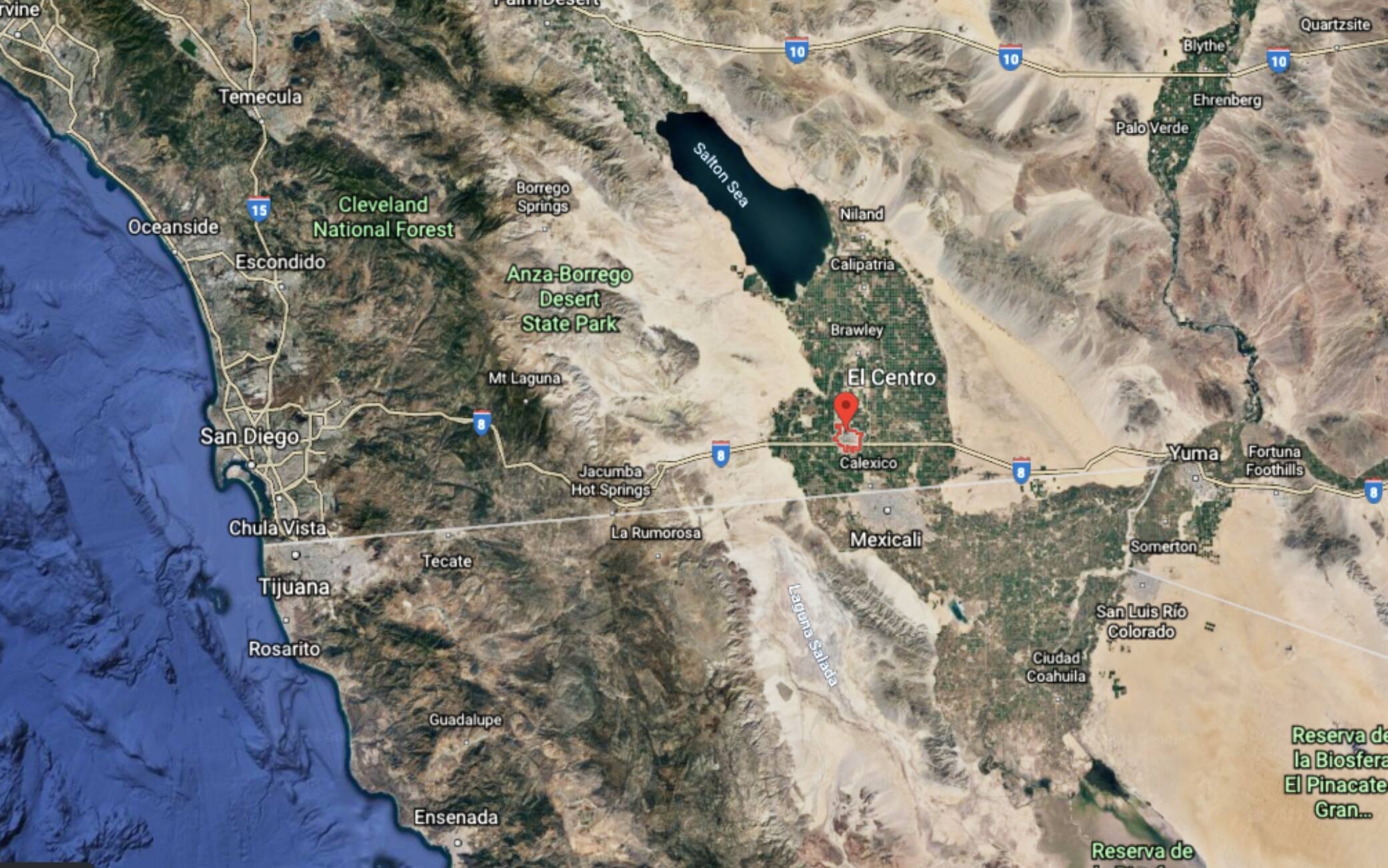 el centro california