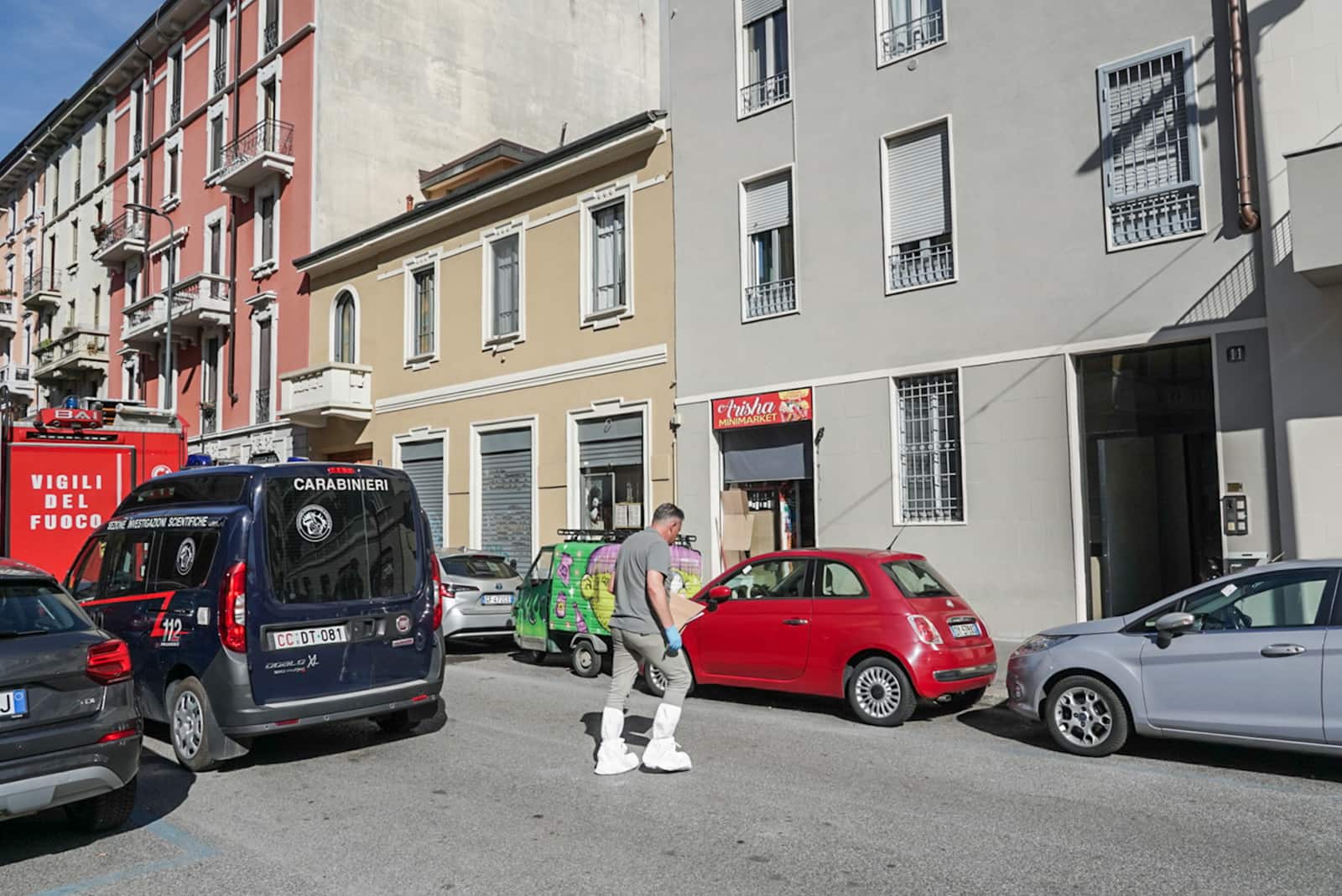 Uomo trovato mortoin via Oxilia