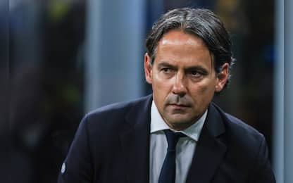 Simone Inzaghi Head Coach of FC Internazionale looks on during Serie A 2023/24 football match between FC Internazionale and Cagliari Calcio at Giuseppe Meazza Stadium, Milan, Italy on April 14, 2024