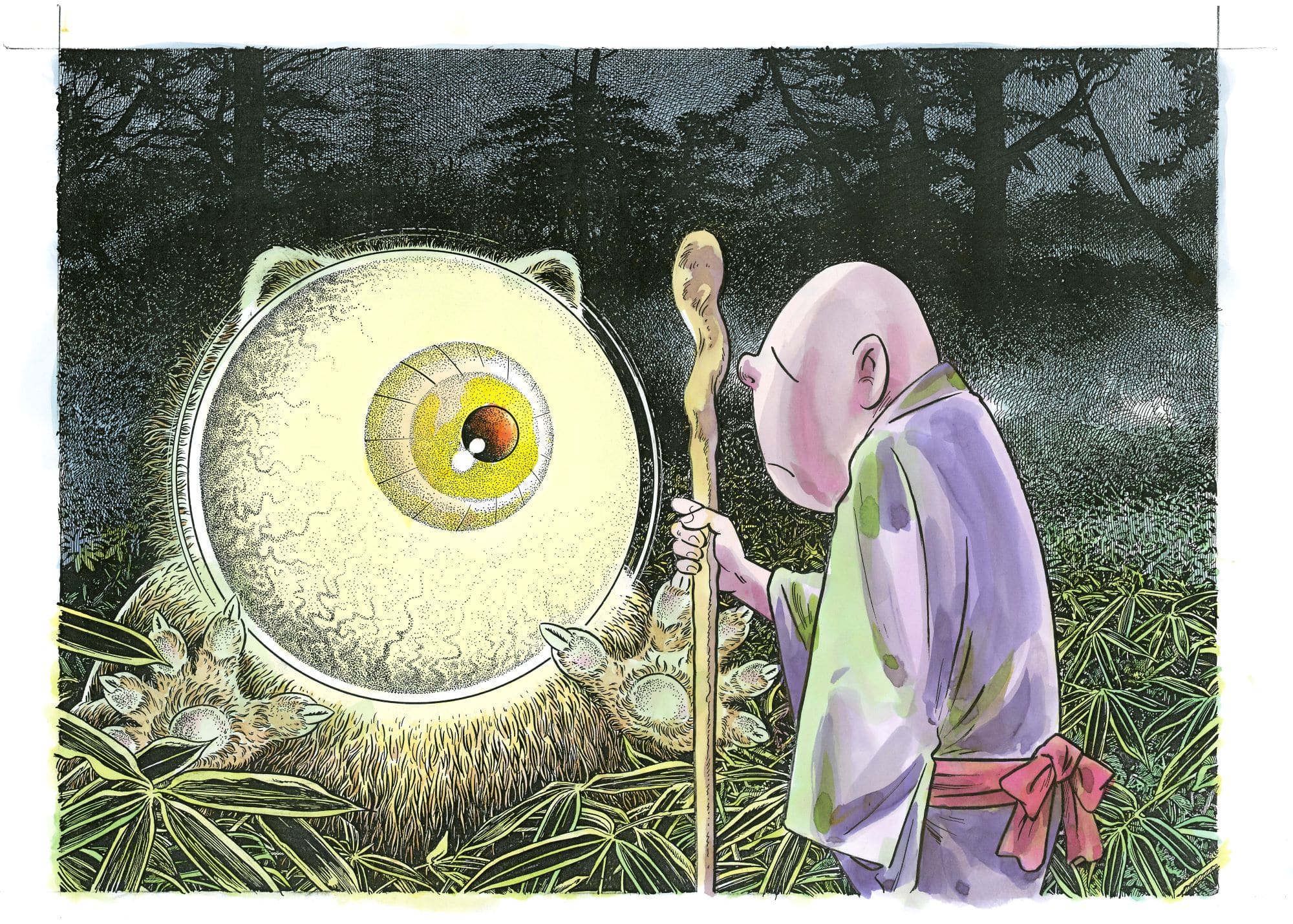 Una tavola di Shigeru Mizuki