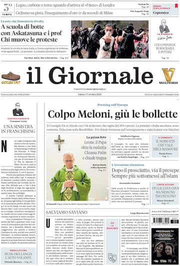 rassegna stampa 17 ottobre
