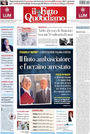 Rassegna stampa 14 dicembre 2025
