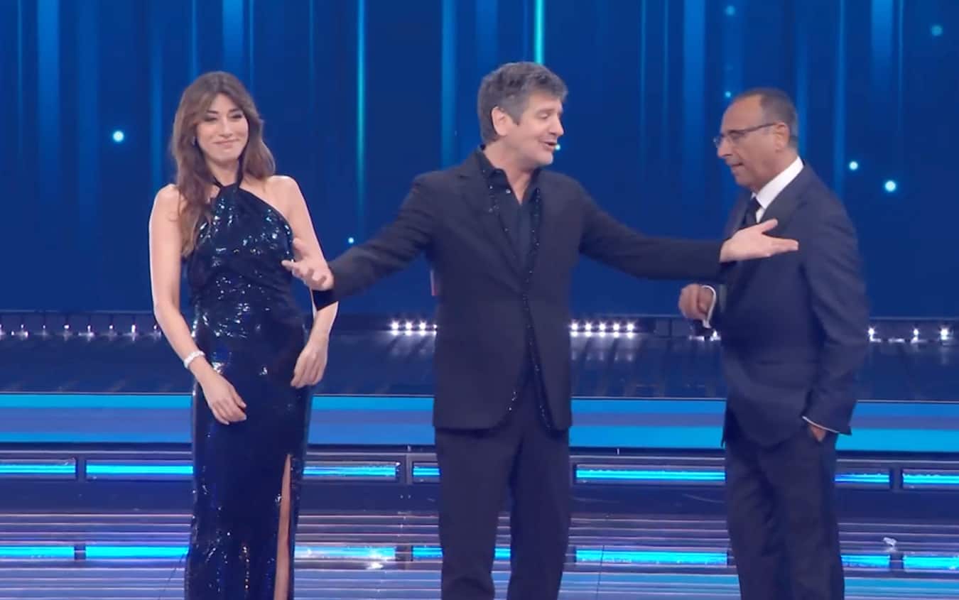 Virginia Raffaele Fabio De Luigi Festival Sanremo