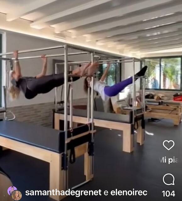 dal profilo Instagram di Elenoire Casalegno e Samantha de Grenet